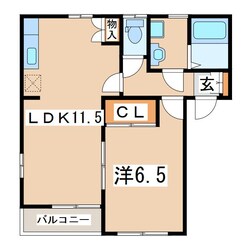 安積永盛駅 徒歩33分 1階の物件間取画像